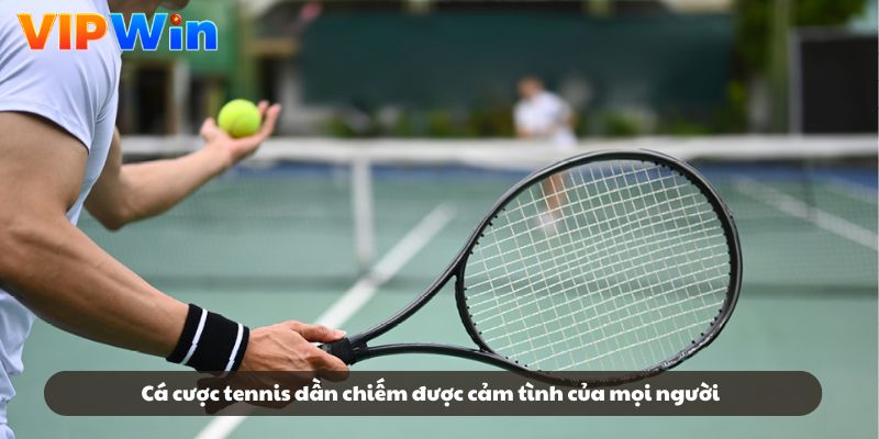 Cá cược tennis dần chiếm được cảm tình của mọi người Cá cược tennis dần chiếm được cảm tình của mọi người